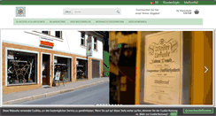 Desktop Screenshot of glaskunst.glasblaeser-lauscha.de