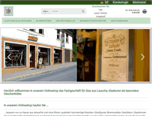 Tablet Screenshot of glaskunst.glasblaeser-lauscha.de
